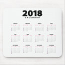 Search for calendar mousepads Minimal
