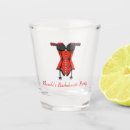 Search for bachelorette party shot glasses Red