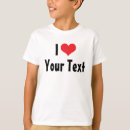 Search for heart kids tshirts I love