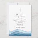 Search for baptism first communion invitations Blue