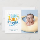 Search for miracle baby invitations Watercolor