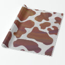 Search for brown cow wrapping paper Brown and white