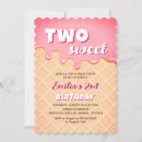 Search for ice cream 2nd birthday invitations Here's the scoop