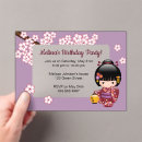 Search for pink cherry blossom birthday invitations Cute