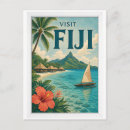 Search for fiji travel postcards Vintage