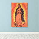 Search for virgin mary canvas prints Christianity