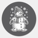 Search for snowman design stickers Limited edition