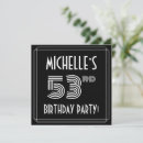 Search for 53rd invitations 53 years old