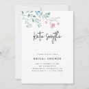 Search for wildflowers bridal shower invitations Modern
