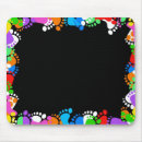 Search for footprint mousepads Black