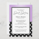 Search for royal purple invitations Black