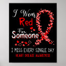Search for stroke red ribbon posters Health