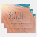Search for beach scenes wrapping paper Summer