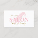 Search for curly hair business cards Woman