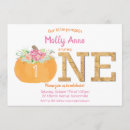 Search for fall pumpkin birthday invitations Country