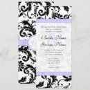 Search for lilac damask invitations Lavender