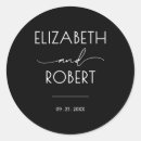 Search for decorations wedding stickers Black and white