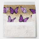 Search for purple and gold envelopes Vintage