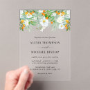 Search for watercolor wedding invitations Tropical