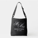 Search for newly weds bags Black and white