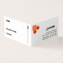 Search for let business cards Orange