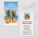Search for tropical business cards Unique