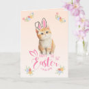 Search for cat lovers easter cards Kitten