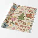 Search for 70s christmas wrapping paper Funky