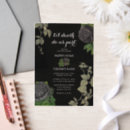 Search for gothic black rose invitations Hallowedding