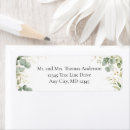 Search for rehearsal dinner return address labels For her