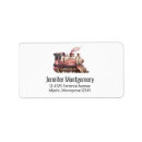 Search for transportation return address labels Retro