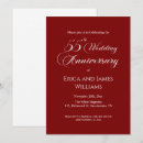 Search for 55th wedding anniversary invitations Modern