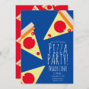 Search for restaurant birthday invitations Pizza party