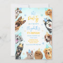 Search for puppy party invitations Lets pawty