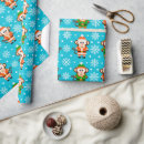 Search for monkey christmas wrapping paper Winter