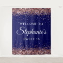 Search for rose gold sweet 16 backdrops Girly
