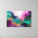 Search for teal abstract canvas prints Gold