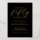 Search for foil birthday invitations Simple