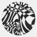 Search for optical art stickers Psychedelic