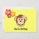 Search for monkey invitations Flowers