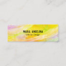 Search for golden business cards Yellow