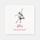 Search for ballet napkins Ballerina
