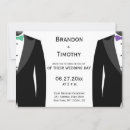 Search for bow tie wedding invitations Black and white