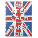 Search for keep calm and carry on notebooks United kingdom