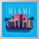 Search for miami beach vintage travel posters Colourful