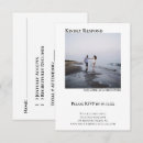 Search for unique wedding rsvp cards Minimalist