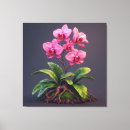 Search for orchid canvas prints Pink