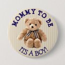 Search for navy mum badges Baby shower