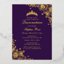 Search for purple butterfly quinceanera invitations 15th birthday