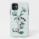 Search for light blue floral iphone cases White